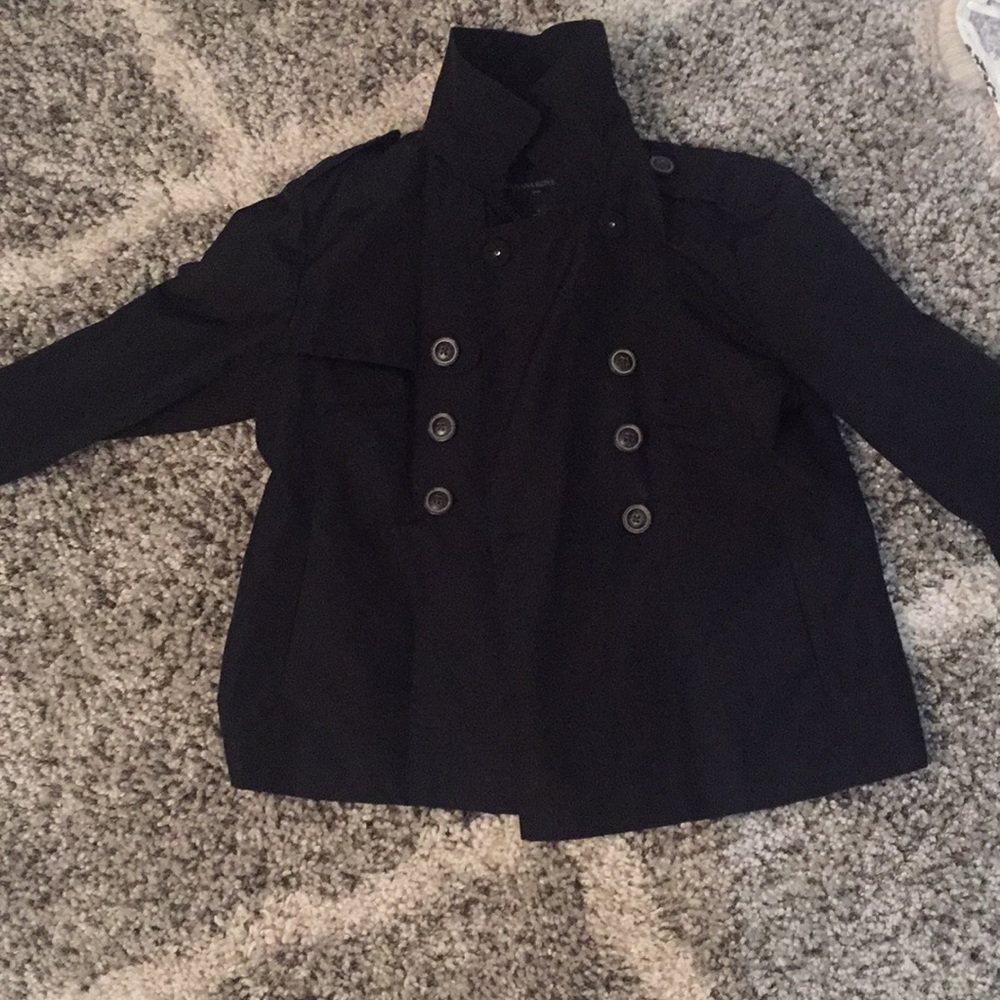 Banana republic black button jacket